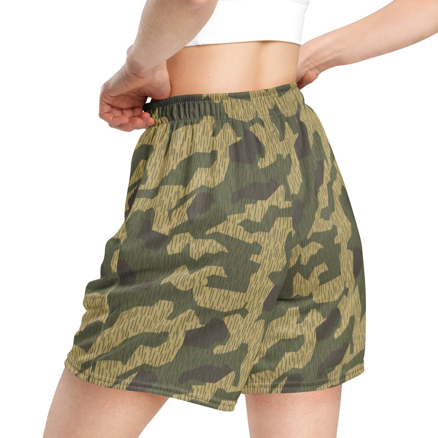 Polish Splittermuster WZ56 CAMO Unisex mesh shorts Mesh Shorts