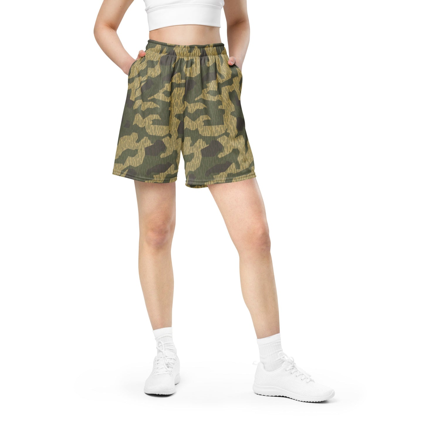 Polish Splittermuster WZ56 CAMO Unisex mesh shorts Mesh Shorts