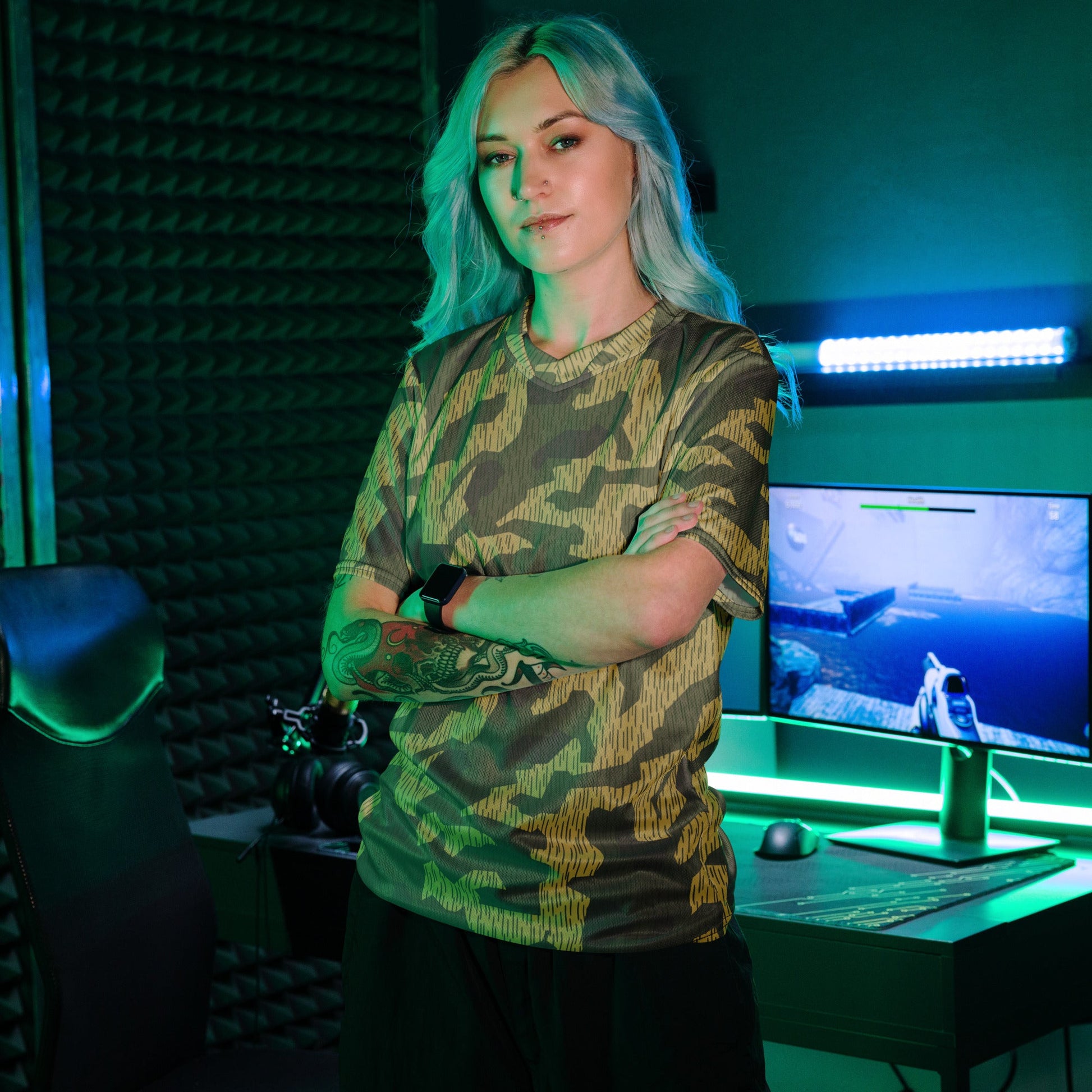 Polish Splittermuster WZ56 CAMO unisex sports jersey Sports Jerseys