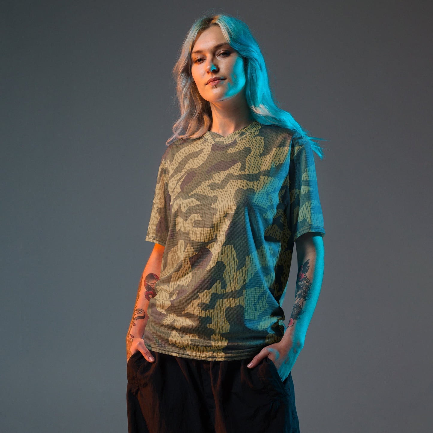 Polish Splittermuster WZ56 CAMO unisex sports jersey Sports Jerseys