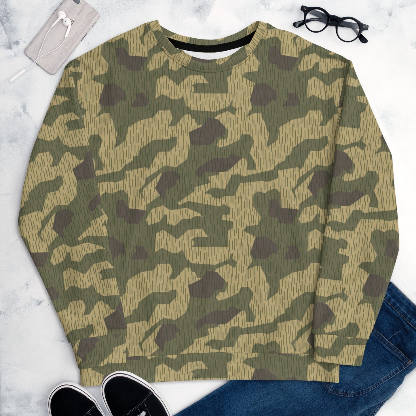 Polish Splittermuster WZ56 CAMO Unisex Sweatshirt - Sweatshirts