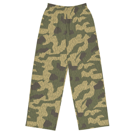 Polish Splittermuster WZ56 CAMO unisex wide-leg pants - 2XS - Wide-leg Pants