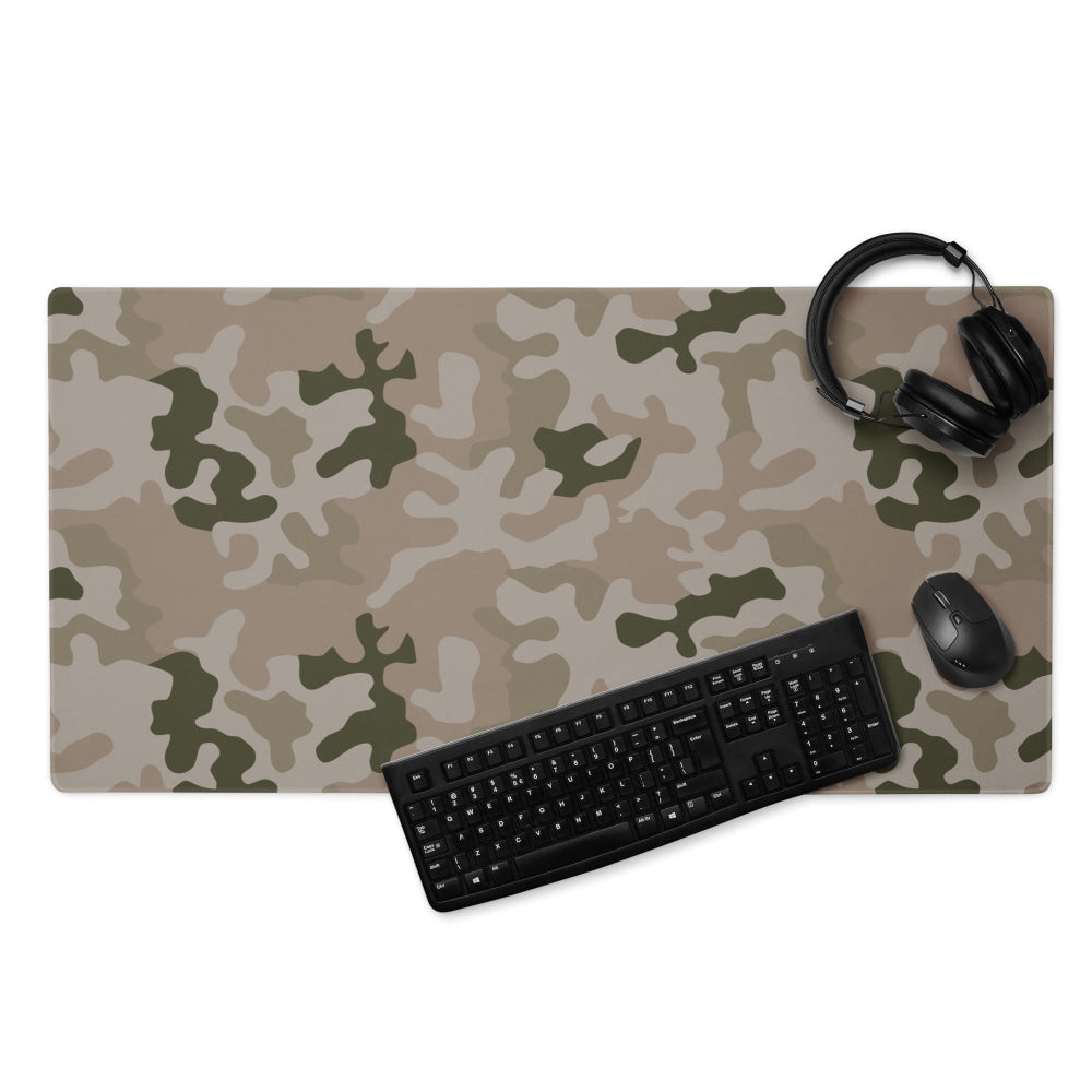 Polish WZ2000 Desert Pantera CAMO Gaming mouse pad - 36″×18″ - Mouse Pad