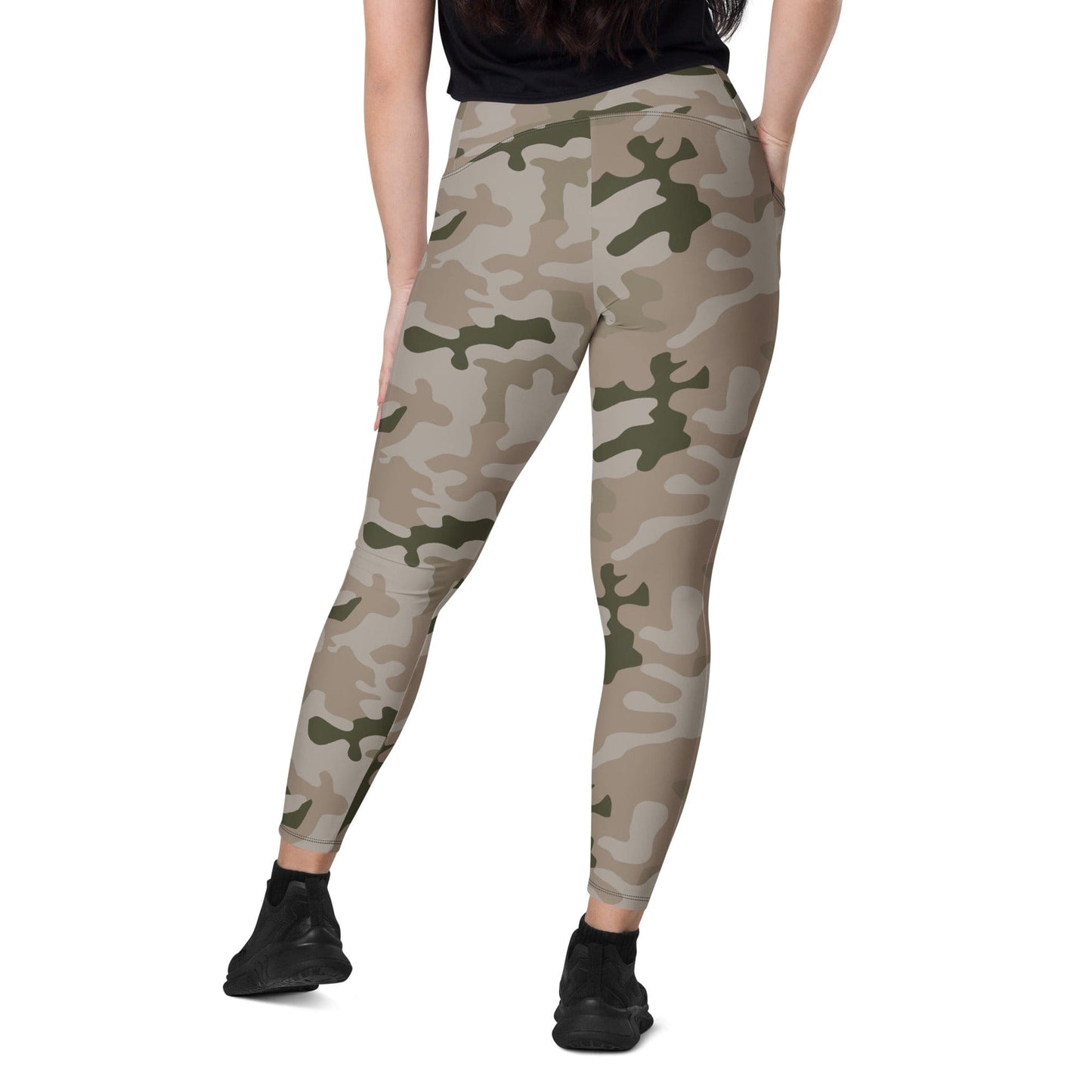 Polish WZ2000 Desert Pantera CAMO Leggings with pockets - Womens With Pockets