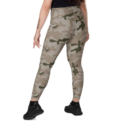 Polish WZ2000 Desert Pantera CAMO Leggings with pockets - Womens With Pockets