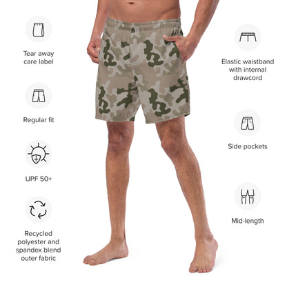 Polish WZ2000 Desert Pantera CAMO swim trunks - Mens Swim Trunks