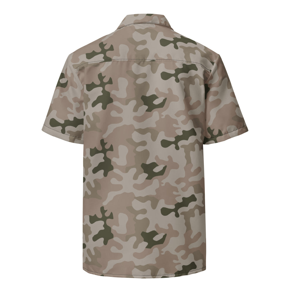 Polish WZ2000 Desert Pantera CAMO Unisex button shirt - Button Shirt