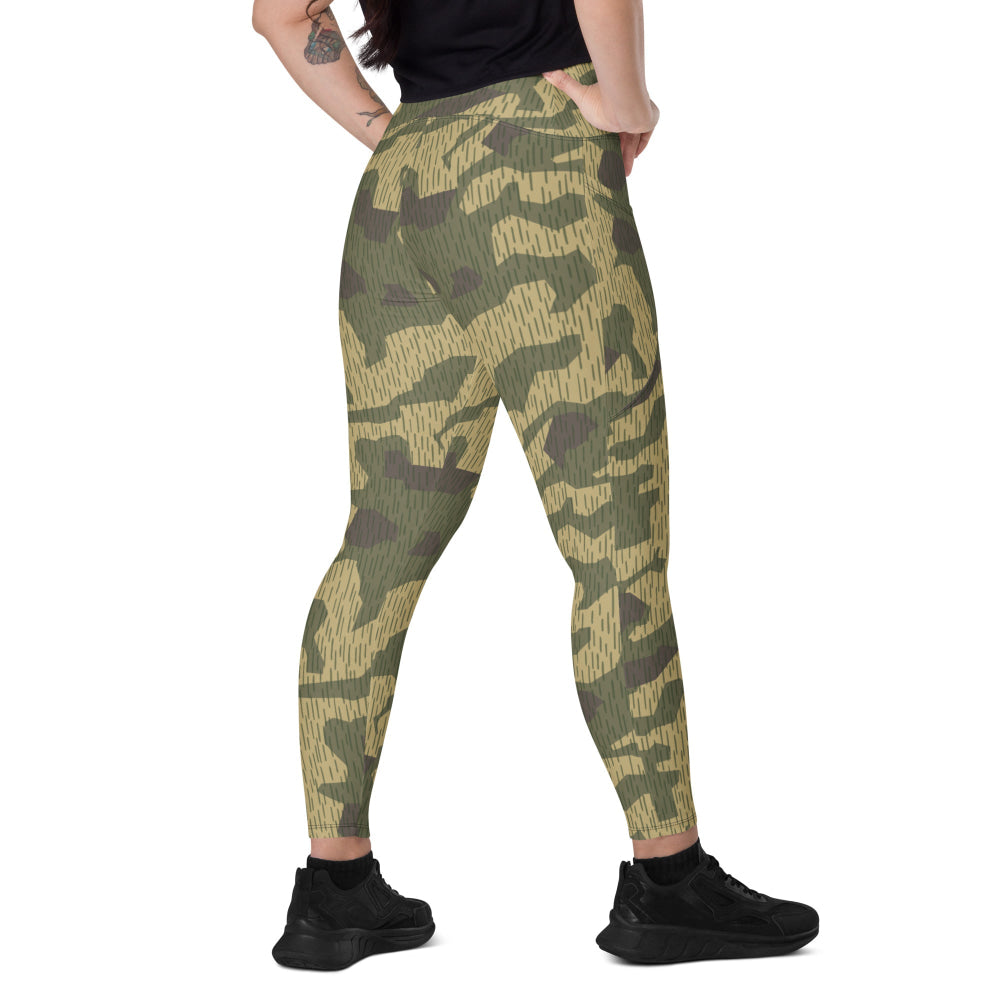 Polish WZ56 Splinter CAMO Leggings with pockets - 2XS - Womens With Pockets