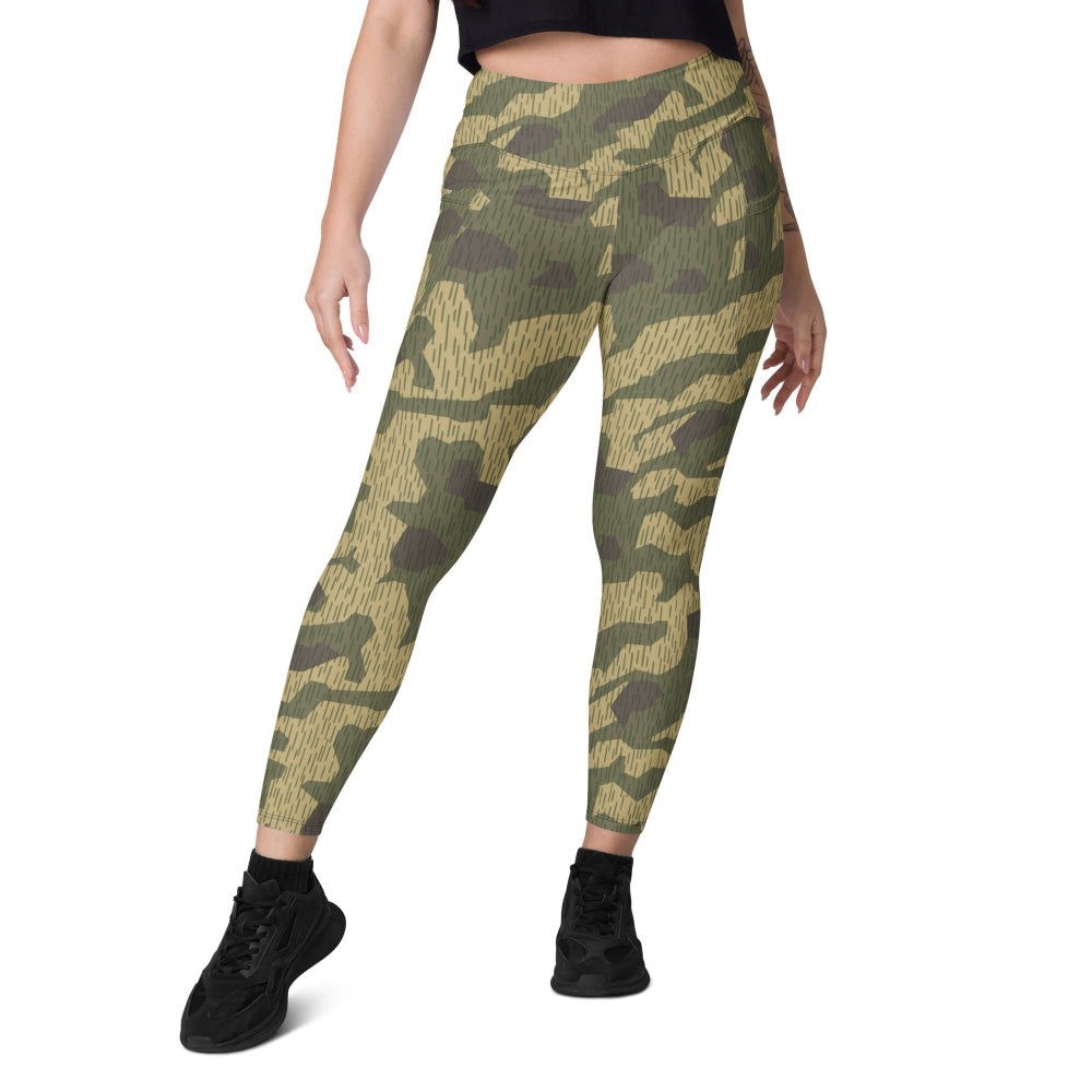 Polish WZ56 Splinter CAMO Leggings with pockets - Womens With Pockets