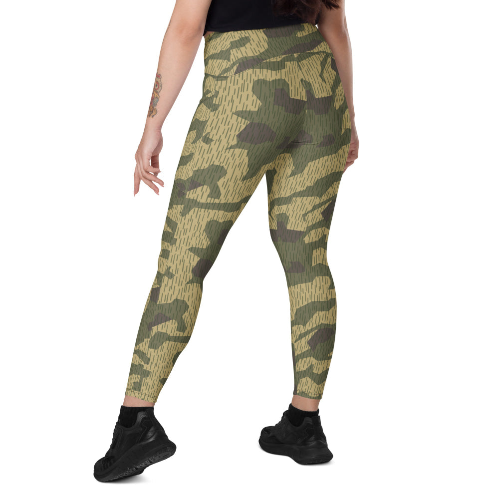 Polish WZ56 Splinter CAMO Leggings with pockets - Womens With Pockets