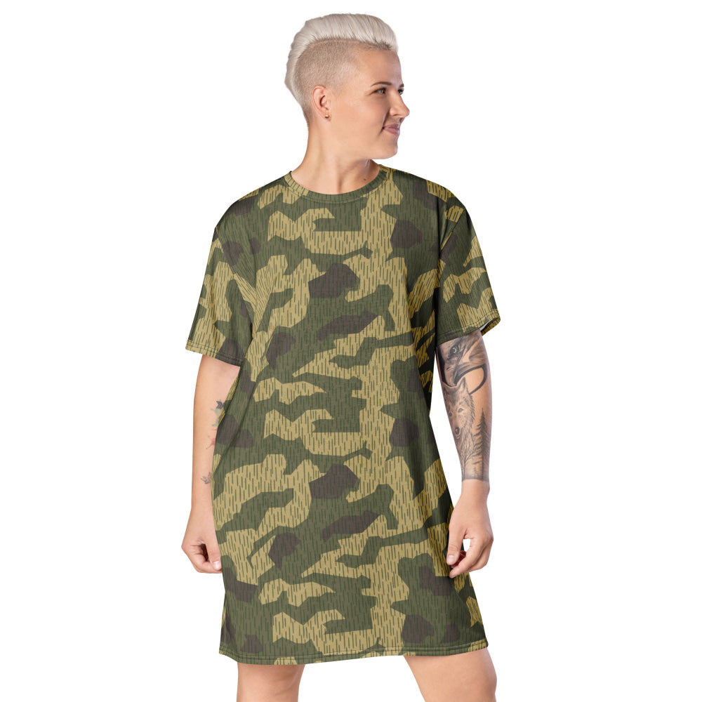 Polish WZ56 Splinter CAMO T-shirt dress - 2XS - Womens T-Shirt Dress