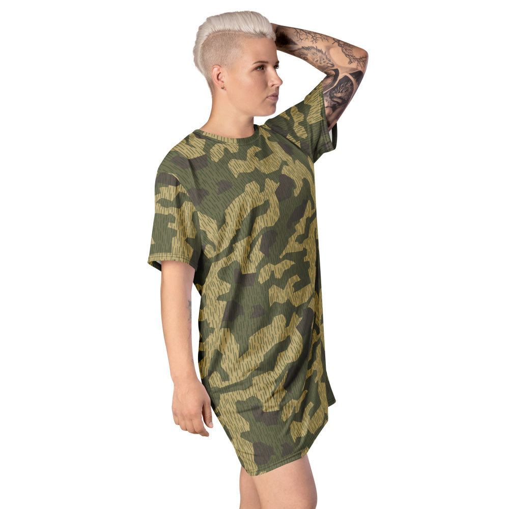 Polish WZ56 Splinter CAMO T-shirt dress - Womens T-Shirt Dress