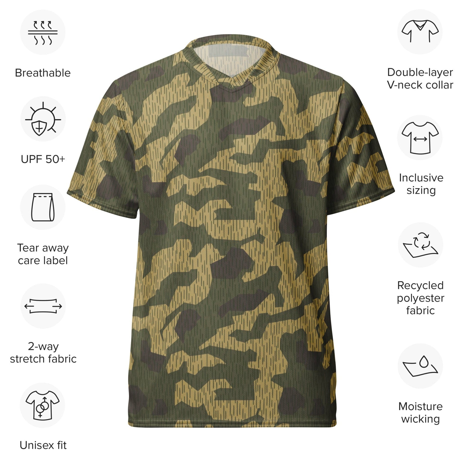 Polish WZ56 Splinter CAMO unisex sports jersey - Unisex Sports Jersey