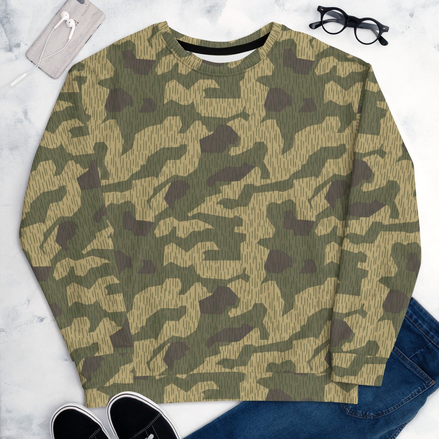 Polish WZ56 Splinter CAMO Unisex Sweatshirt