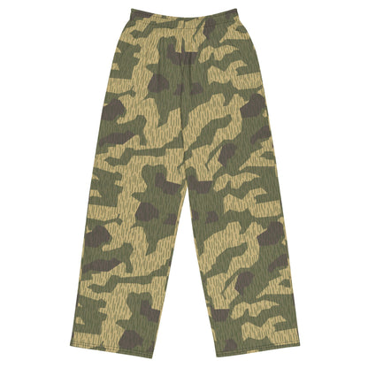 Polish WZ56 Splinter CAMO unisex wide-leg pants - 2XS - Unisex Wide-Leg Pants