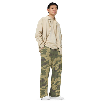 Polish WZ56 Splinter CAMO unisex wide-leg pants - Unisex Wide-Leg Pants