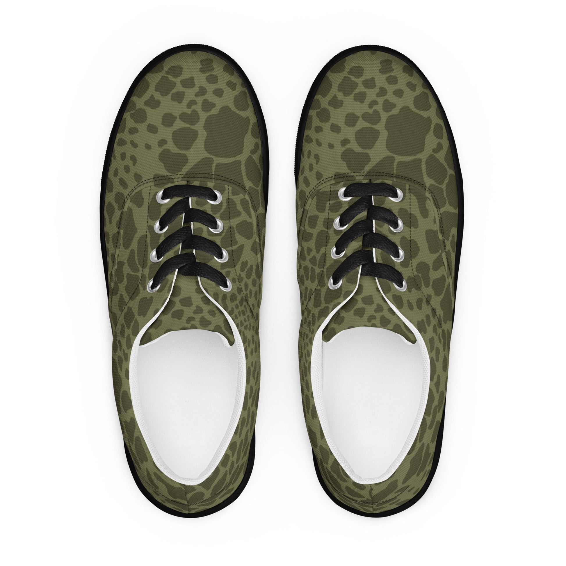 Polish WZ89 Puma CAMO Mens Lace-Up Canvas Shoes - Lace-up