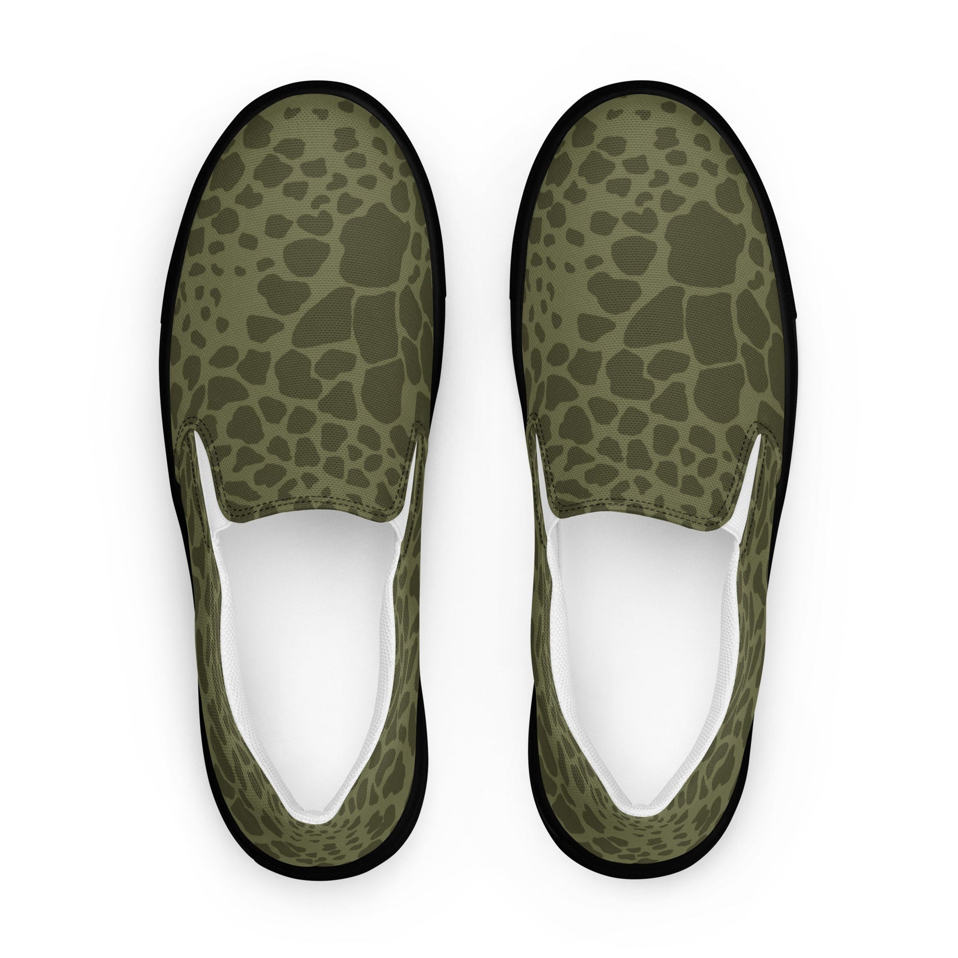 Polish WZ89 Puma CAMO Mens Slip-On Canvas Shoes