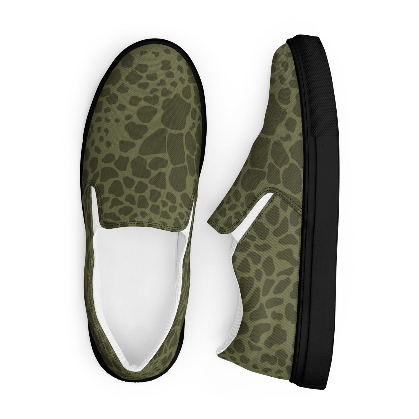 Polish WZ89 Puma CAMO Mens Slip-On Canvas Shoes