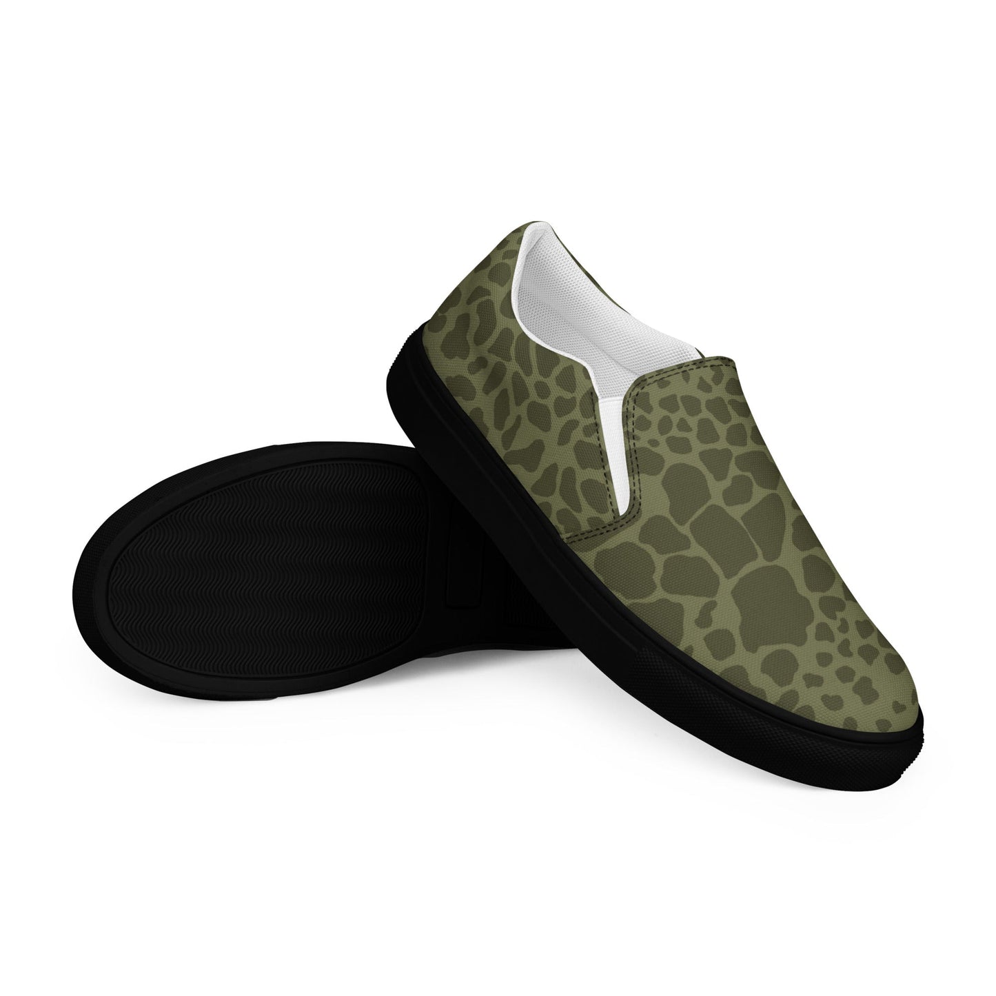Polish WZ89 Puma CAMO Mens Slip-On Canvas Shoes
