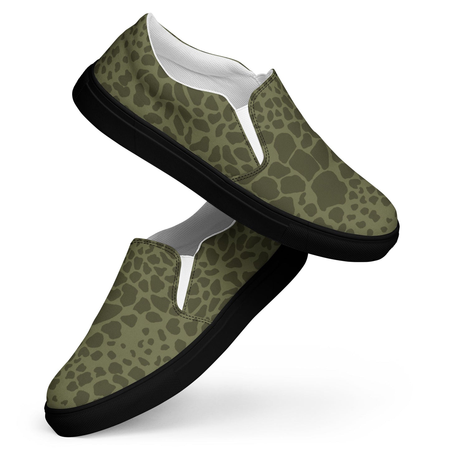 Polish WZ89 Puma CAMO Mens Slip-On Canvas Shoes