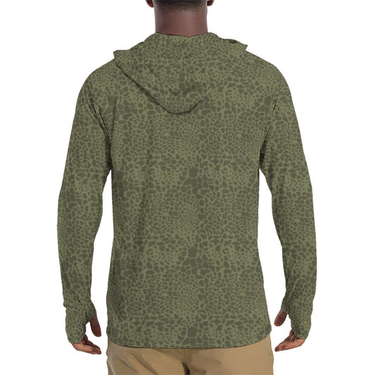 Polish WZ89 Puma CAMO Mens Sunscreen Sports Hoodie With Thumb Holes