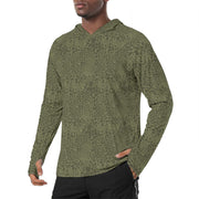 Puma WZ89 Polish CAMO Mens Sunscreen Sports Hoodie With Thumb Holes - S / White