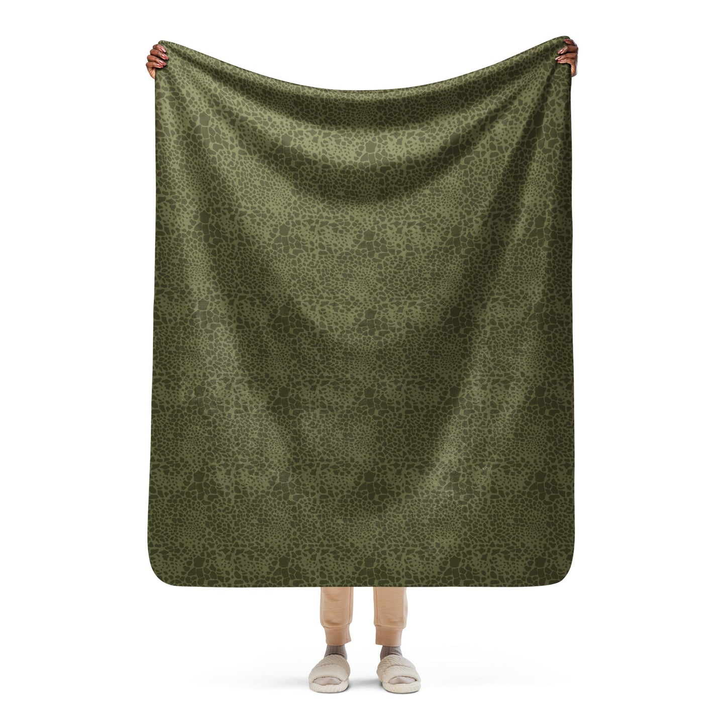 Polish WZ89 Puma CAMO Sherpa Blanket - 50″×60″