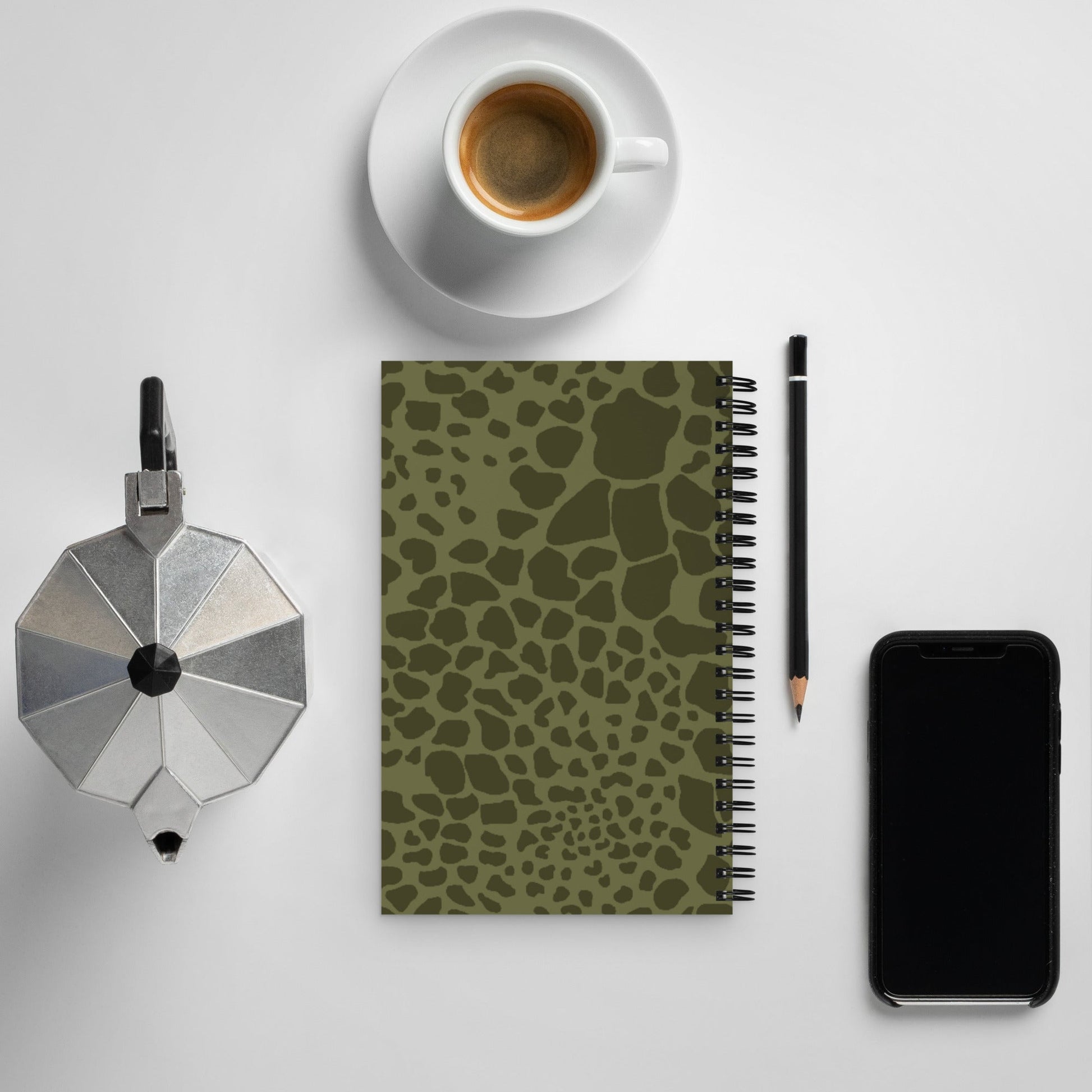 Polish WZ89 Puma CAMO Spiral Notebook
