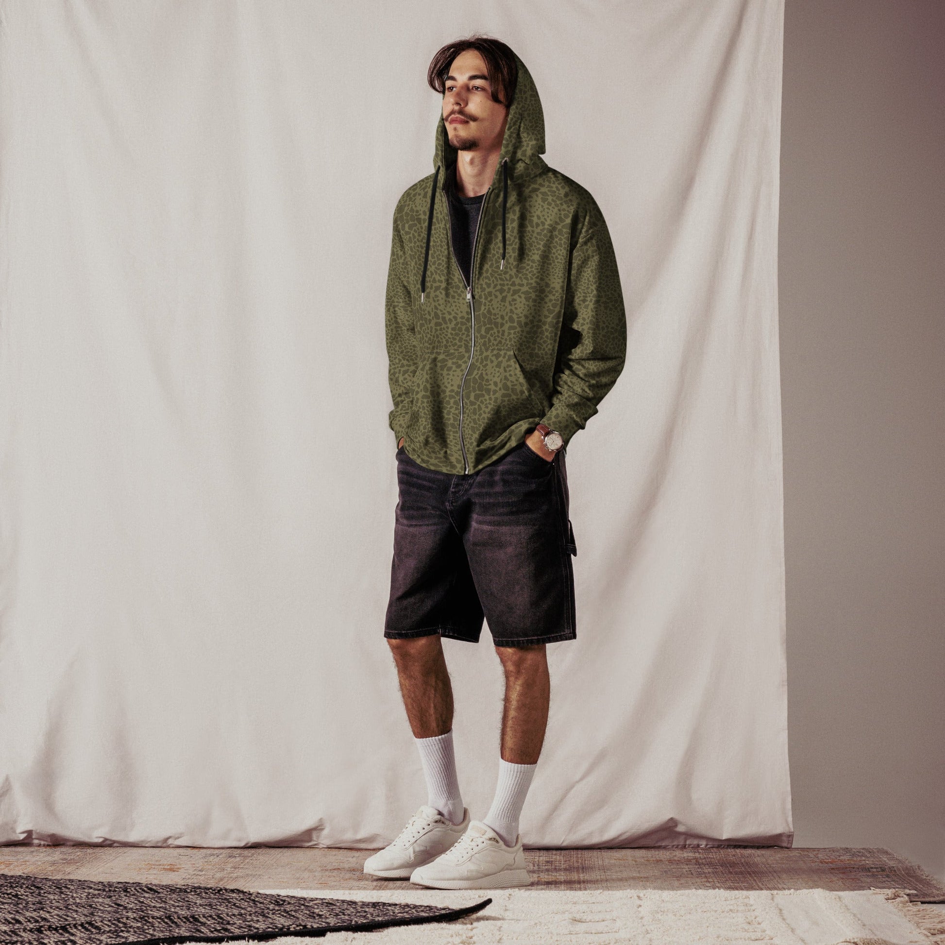 Polish WZ89 Puma CAMO Unisex Zip Hoodie