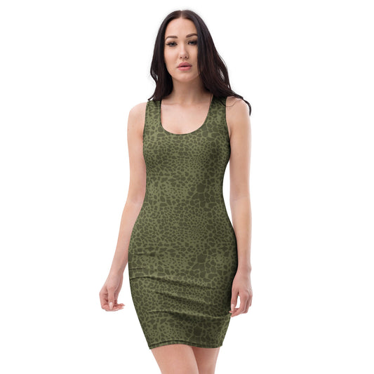 Polish WZ89 Puma CAMO Womens Bodycon Dress - XS