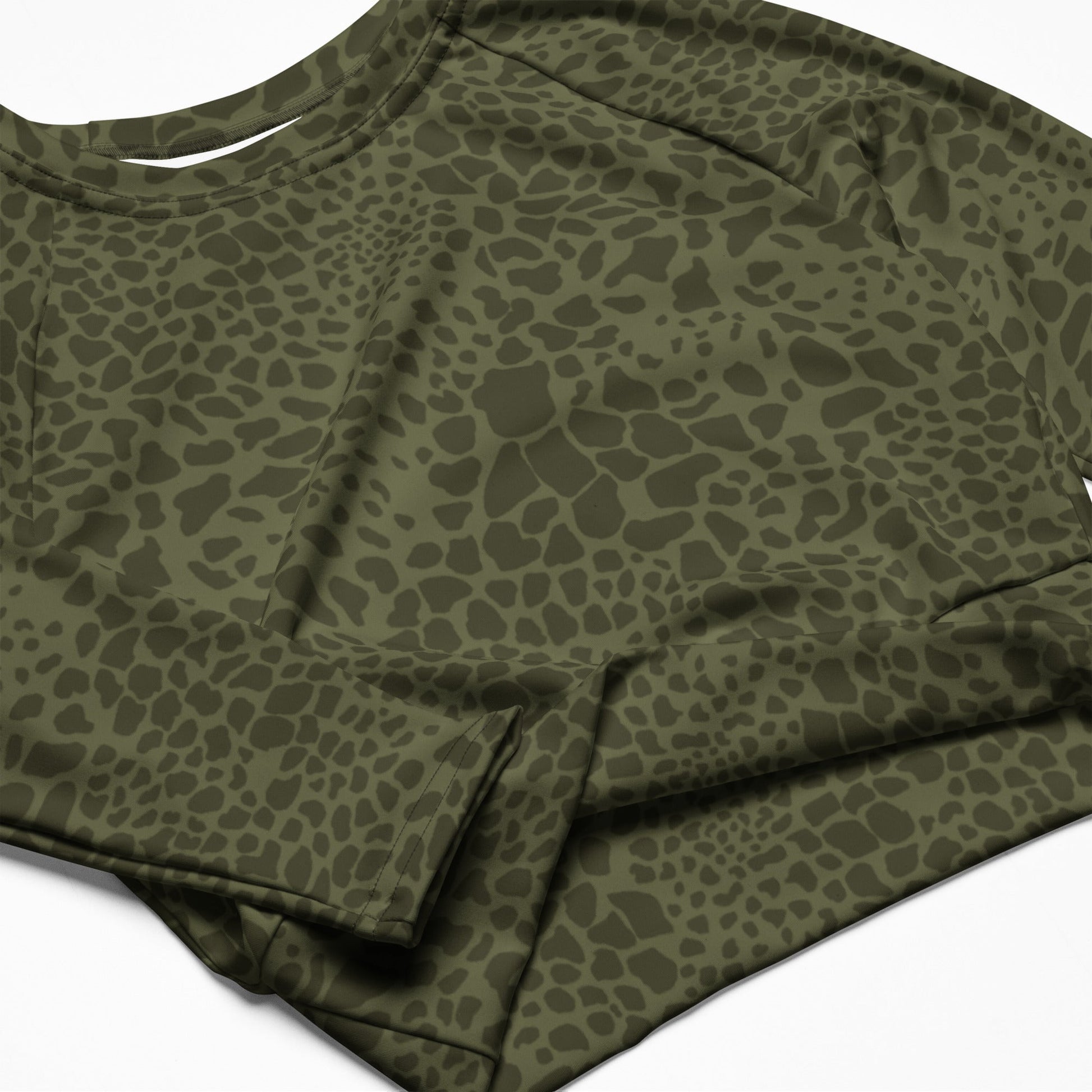 Polish WZ89 Puma CAMO Womens Long-Sleeve Crop Top