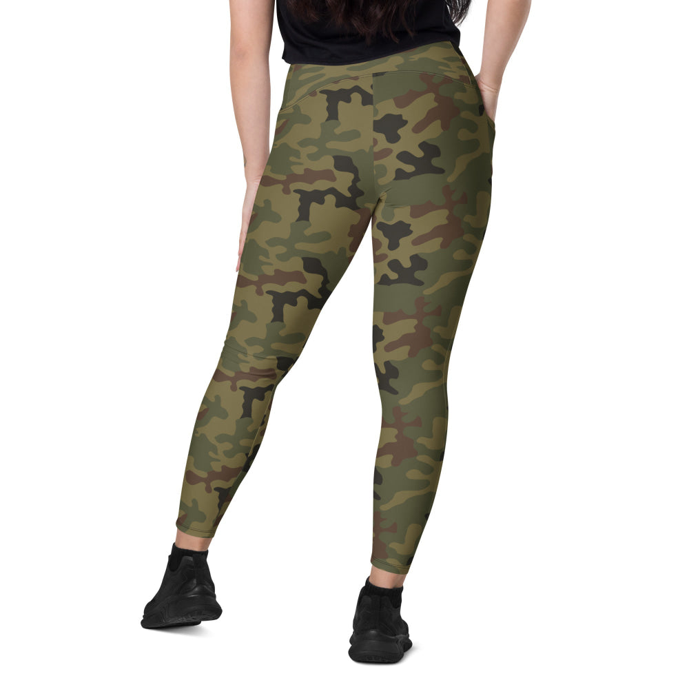 Polish WZ93 Pantera CAMO Leggings with pockets - Womens With Pockets