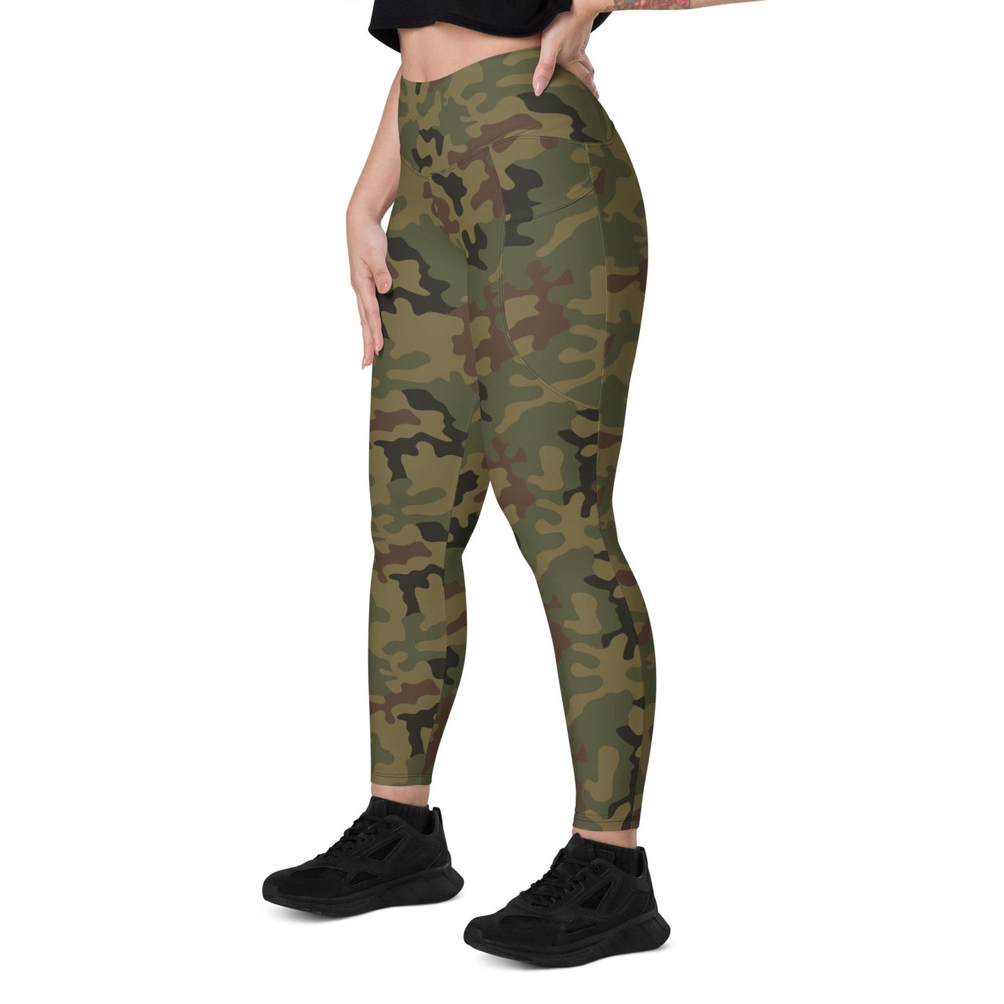 Polish WZ93 Pantera CAMO Leggings with pockets - Womens With Pockets