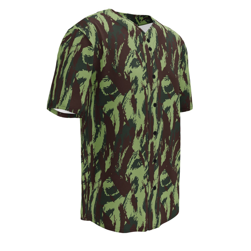Lizard Portuguese Vertical CAMO Unisex Baseball Jersey