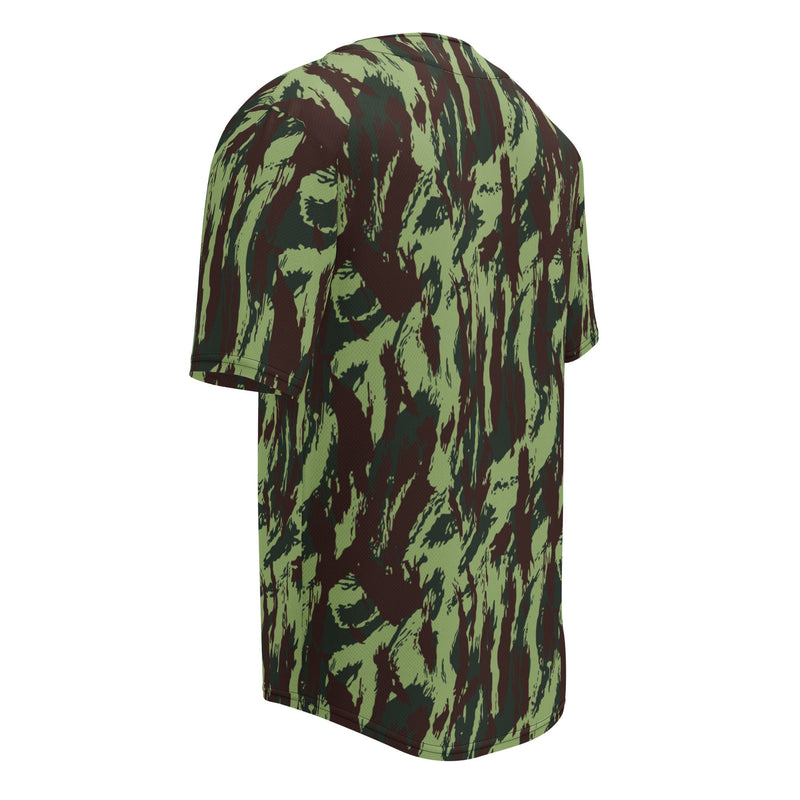 Lizard Portuguese Vertical CAMO Unisex Baseball Jersey