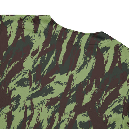 Portuguese Lizard Vertical CAMO baseball jersey - Baseball Jerseys