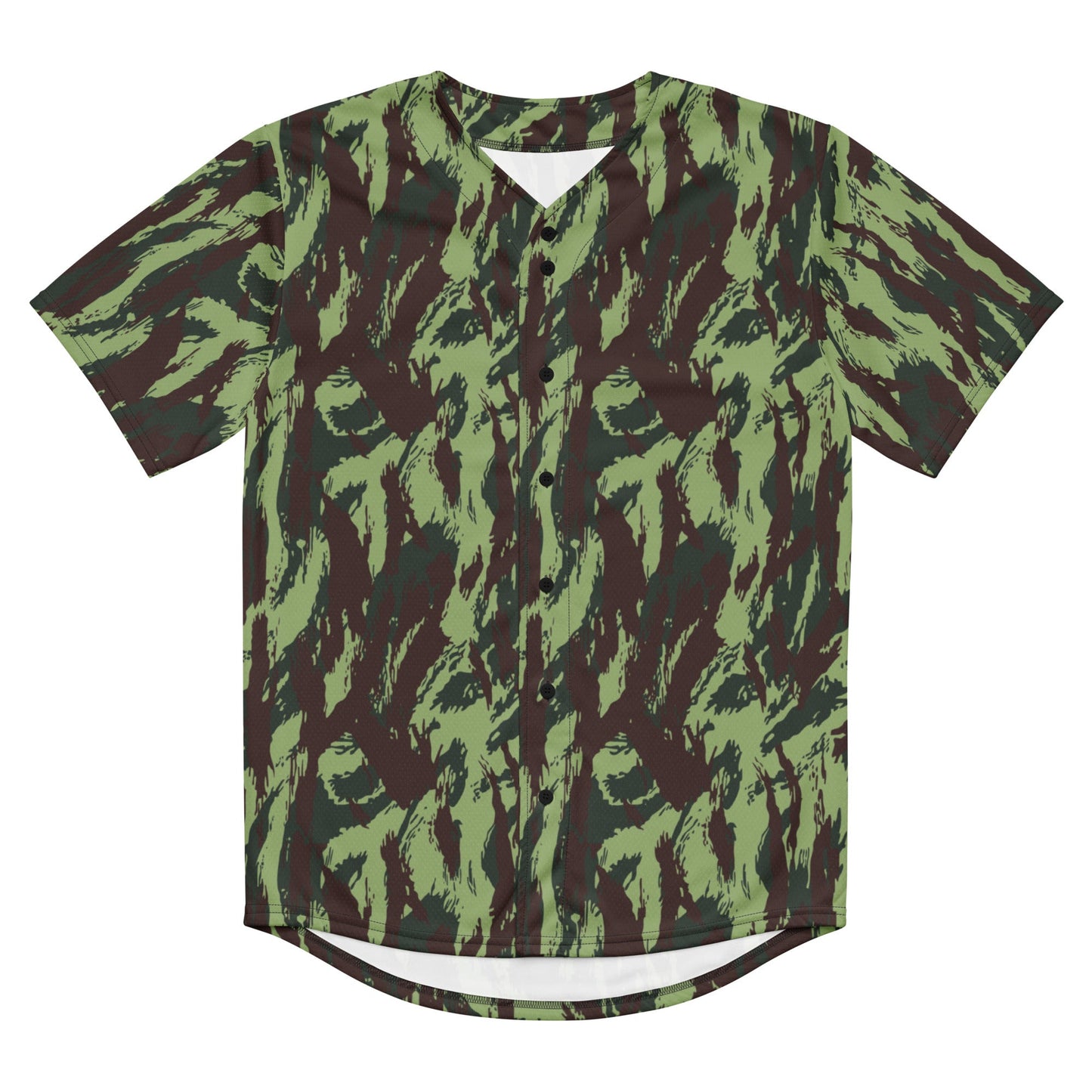 Portuguese Lizard Vertical CAMO baseball jersey - Baseball Jerseys