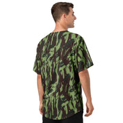 Lizard Portuguese Vertical CAMO Unisex Baseball Jersey