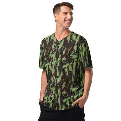 Portuguese Lizard Vertical CAMO baseball jersey - Baseball Jerseys