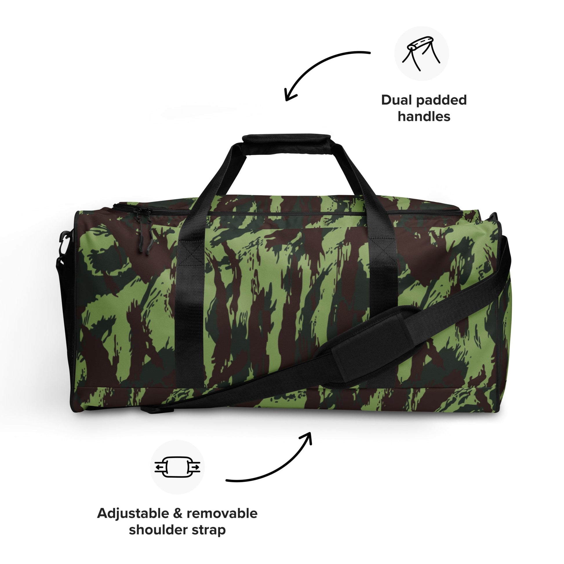 Portuguese Lizard Vertical CAMO Duffle bag - Bags