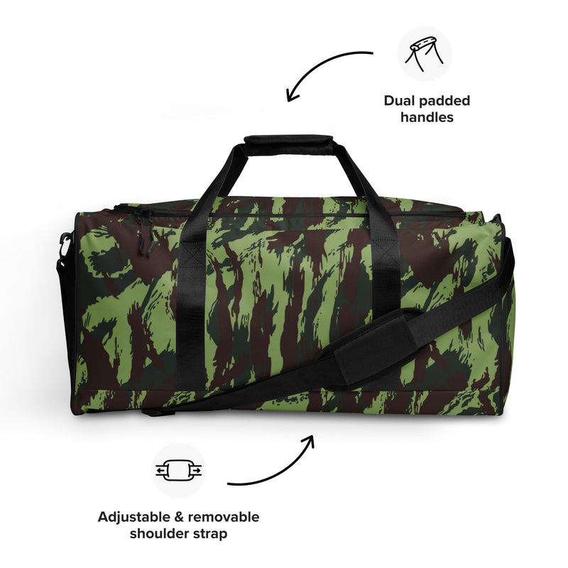 Lizard Portuguese Vertical CAMO Duffle Bag