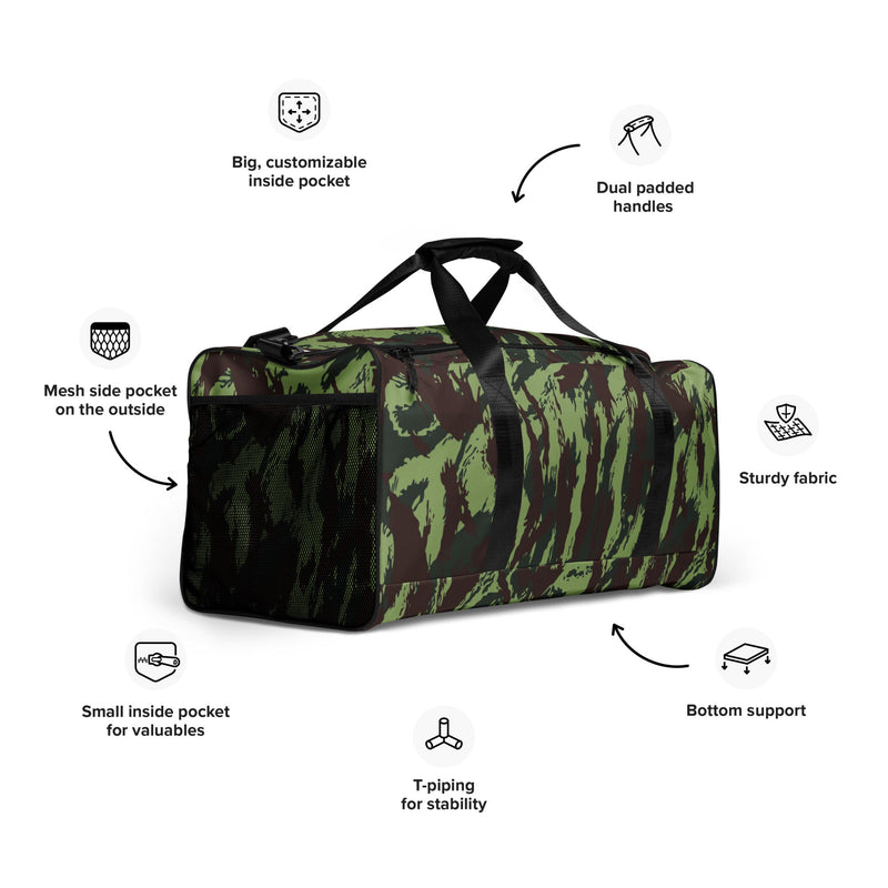 Lizard Portuguese Vertical CAMO Duffle Bag