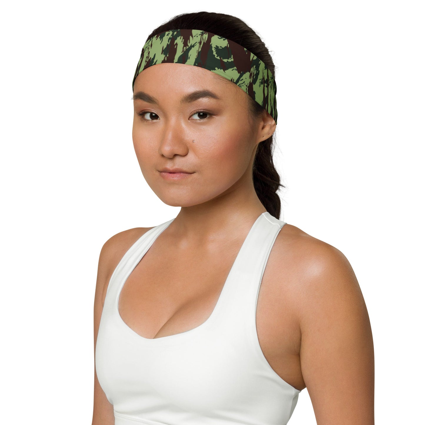 Portuguese Lizard Vertical CAMO Headband - Headbands