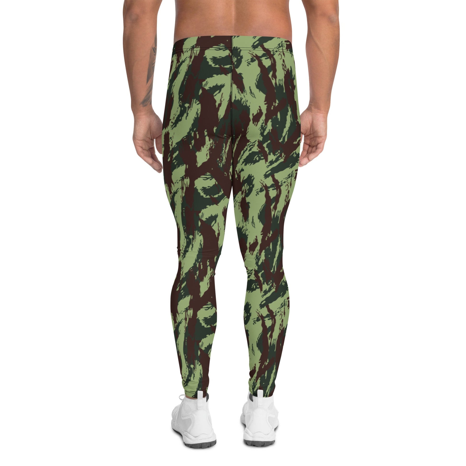 Portuguese Lizard Vertical CAMO Mens Leggings