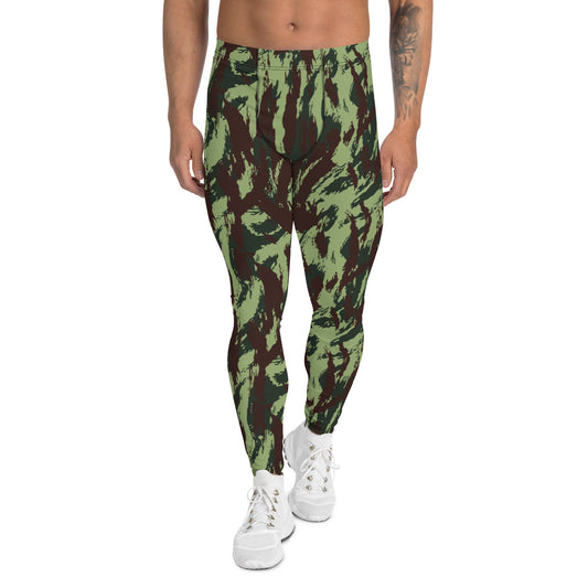 Portuguese Lizard Vertical CAMO Mens Leggings - XS