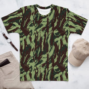 Lizard Portuguese Vertical CAMO Mens T-Shirt - XS