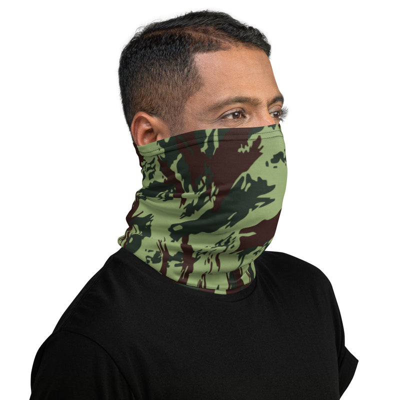 Lizard Portuguese Vertical CAMO Neck Gaiter - Head