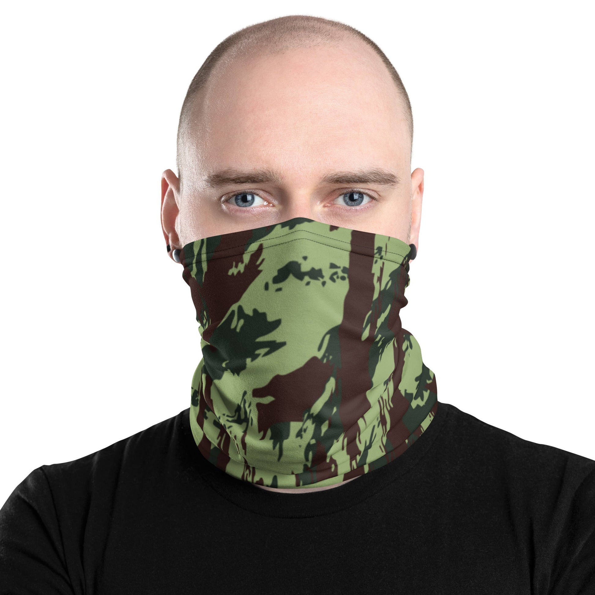 Portuguese Lizard Vertical CAMO Neck Gaiter Gaiters