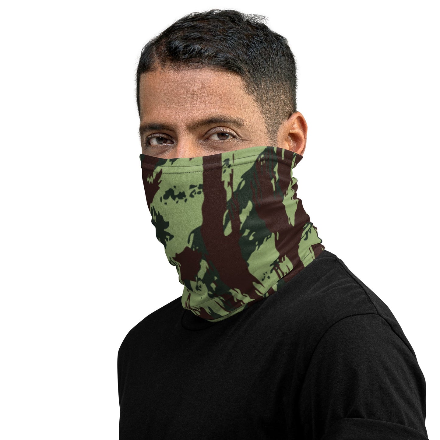 Portuguese Lizard Vertical CAMO Neck Gaiter Gaiters